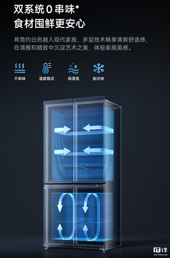 能装 Pro 十字 513L 墨羽岩开售龙8long8国际唯一网站小米米家冰箱巨(图6)
