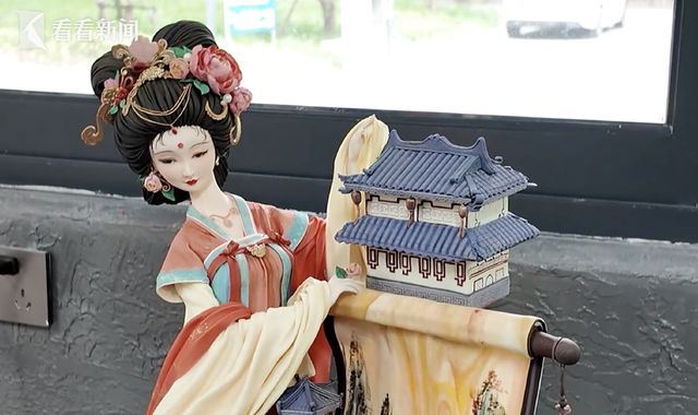 姑娘翻糖艺术让老外叹服当翻糖遇见盛唐！上海(图1)